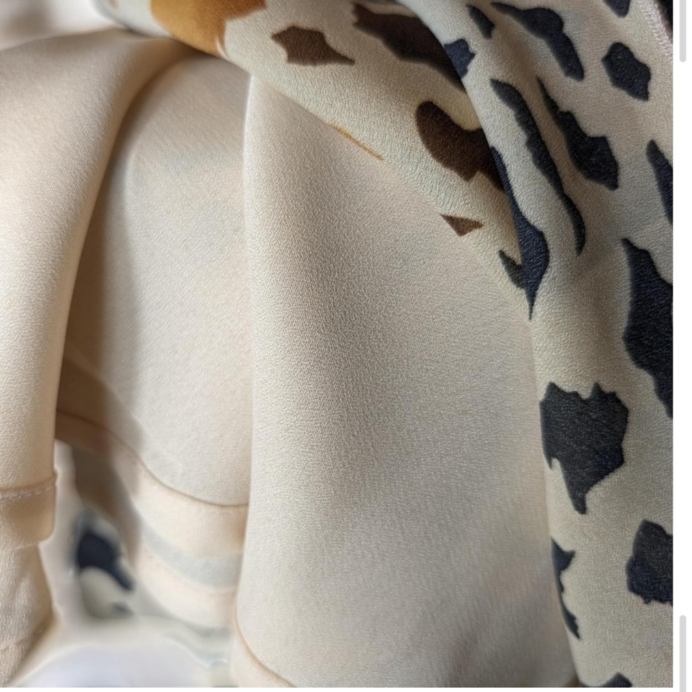 Pre-owned Attyre Animal Print A-Line Skirt - Picture 5 of 6